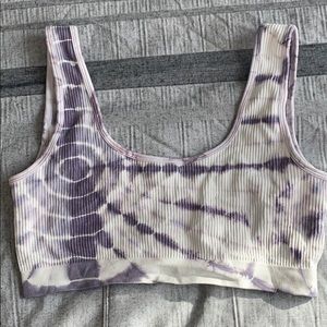 Tie dye bralette